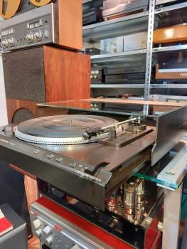 Preview: GRUNDIG PS 5600 Frontlader Plattenspieler Rarität der 80ger Jahre